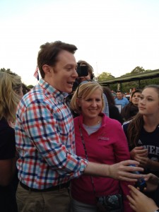 Clay Aiken and Michelle